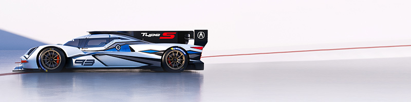 Acura Motorsports ARX-06 profile
